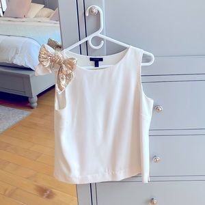 J. Crew Ivory Top.